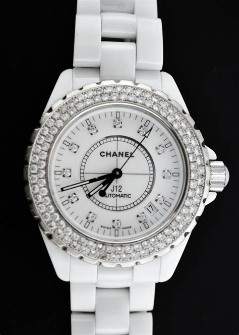 chanel ceramic watch ebay|chanel j12 white watch price.